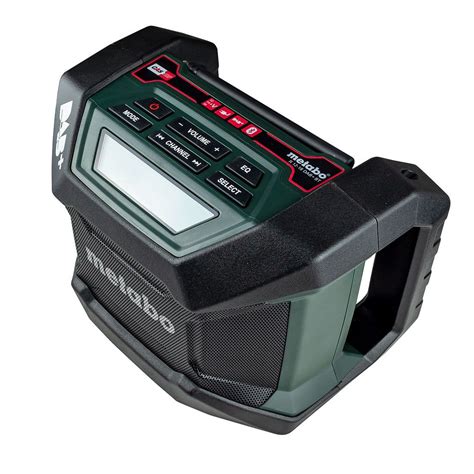 Metabo R Dab Bt Cordless Bluetooth Job Site Radio Body Only