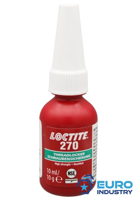 Loctite 270 Threadlocker High Strength Green 10ml Online Purchase