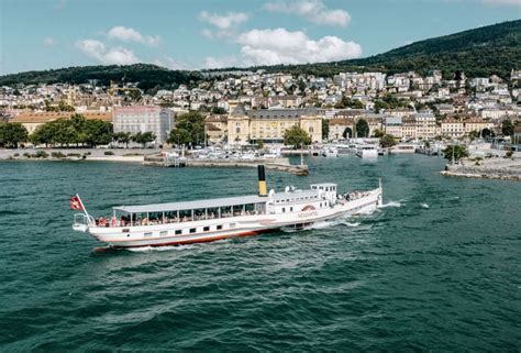 Croisière gourmande sur le lac de Neuchâtel 2023