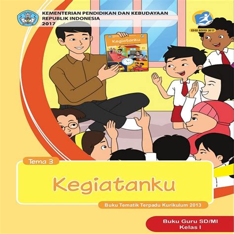 Jual Buku Guru SD MI Kelas 1 Tema 3 Kegiatanku Shopee Indonesia