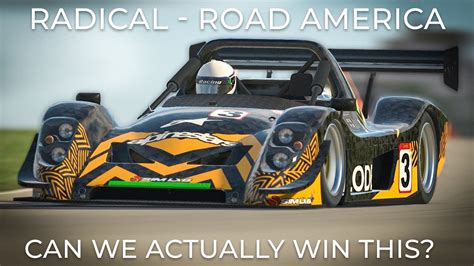 Iracing Radical Sr Road America I Got Pole In This One Can We