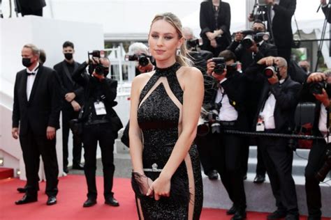 Dylan Penn In Naked Balmain Dress At The Th Cannes Film Festival The Fappening