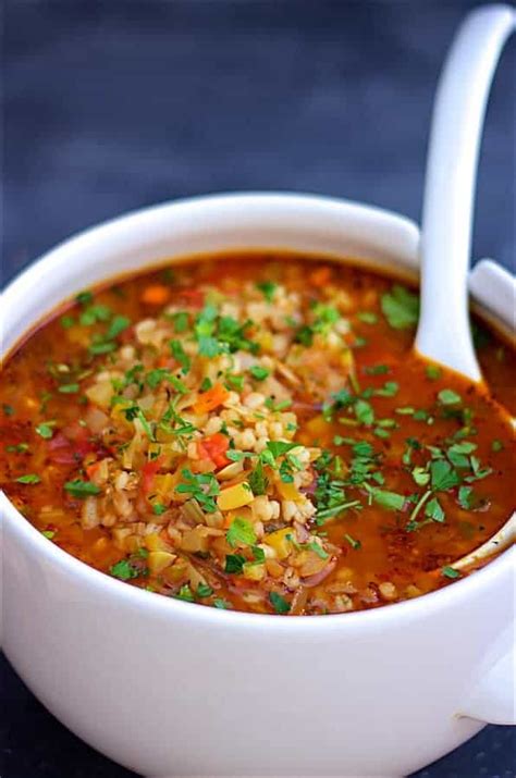 Vegetable Barley Soup From A Chef S Kitchen