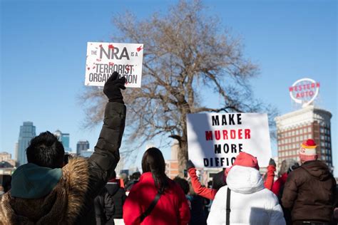 Rally Occupies Kc Park As Groups Speak Against Gun Violence Kansas