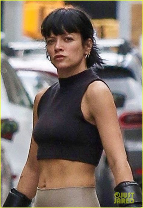 Lily Allen Gets In An Intense Boxing Workout In Nyc Photo 4550388