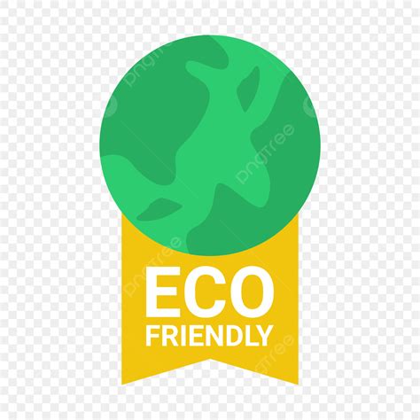 Eco Friendly Earth Vector Hd PNG Images Eco Friendly Label Png With