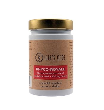 Phyco Royale 200 Phycocyanine lyophilisée 200 mg par dose Gelée