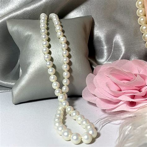 6mm Pearl Necklace Classy Women Collection