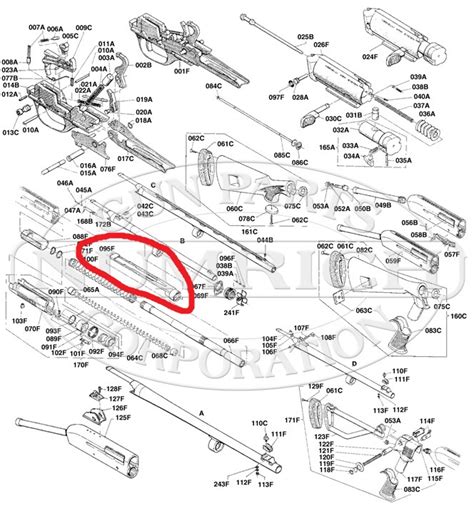 Benelli M2 Parts Diagram Trigger Benelli Assembly M2 Schemat