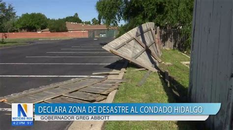 Gobernador Greg Abbott Declara Una Zona De Desastre En El Condado Hidalgo