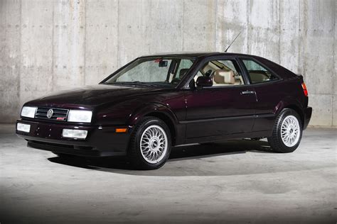 1992 Volkswagen Corrado SLC 71131 Miles Dark Burgundy Pearl Metallic