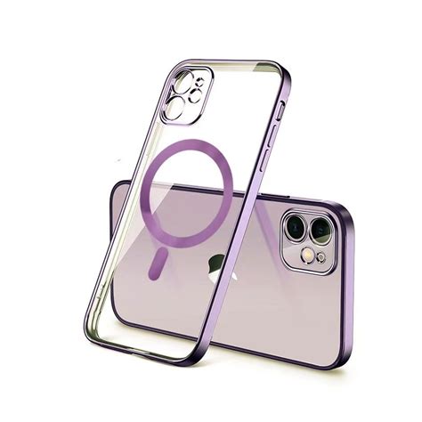 Ripley Carcasa Magsafe Para Iphone Pro Max Morado