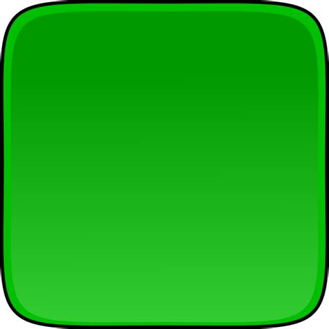 Green Square Button 200x200 Clip Art At Clker Vector Clip Art