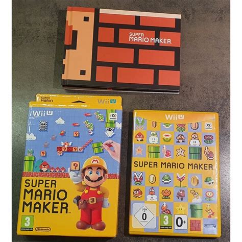 Wii U Super Mario Maker Cib Artbook Nintendo Wii U Suomen