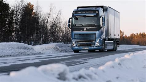 Volvo Trucks Tests Hydrogen Powered Electric Trucks On Public Roads