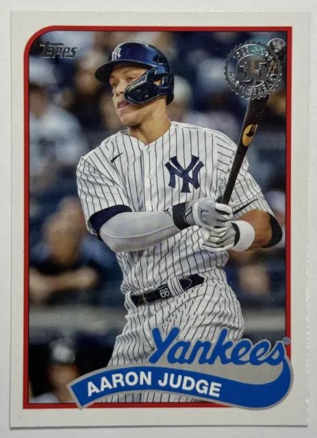 Topps Series Aaron Judge Th Anniversary B Yankees De New