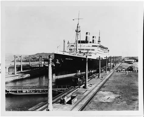 Nh 43545 Ss Washington Us Passenger Ship 1933 65