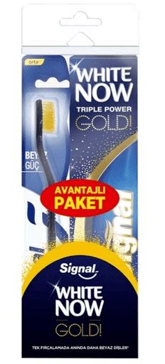 Signal White Now Gold Toothpaste Ml Toothbrush Pcs Expay Global