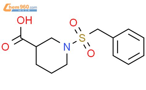 891392 82 8 1 Phenylmethanesulfonylpiperidine 3 carboxylic Acid化学式结构式