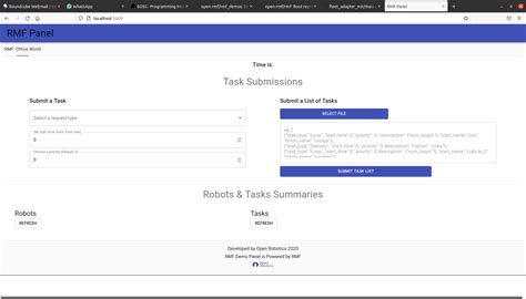 unable  launch rmf office demo properly issue  open rmfrmf