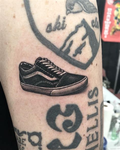 Vans Skateboard Shoe Tattoo Flash Print Ubicaciondepersonascdmxgobmx