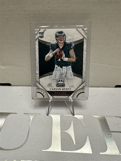 Panini Preferred Retail Crown Royale Rookies Carson Wentz