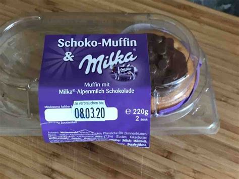 Milka Schoko Muffin Muffin Mit Milka Alpenmilch Schokolade Kalorien