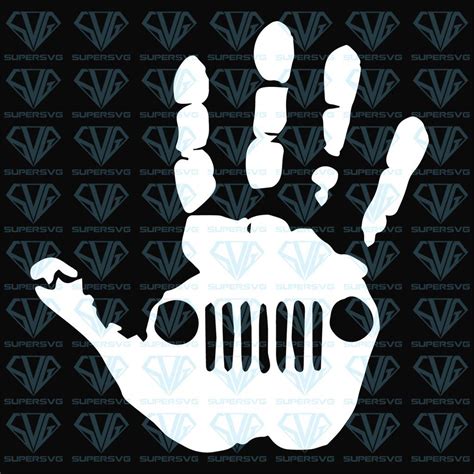 Jeep Wave Hand Svg Files For Silhouette Files For Cricut Svg Dxf Eps Png Instant Download Artofit