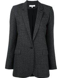 Acheter Blazer En Laine Gris Fonc Femmes Choisir Blazers En Laine