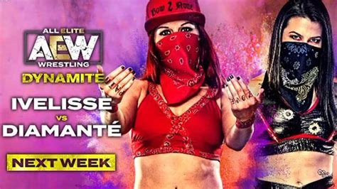 Ivelisse vs. Diamante set for AEW Dynamite next week - Diva Dirt