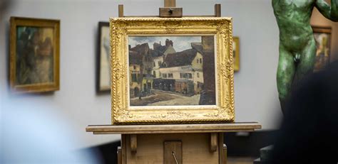 Nazi Looted Art Artwork By Camille Pissarro Restituted