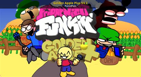 Golden Apple Plus V40 Friday Night Funkin Mods