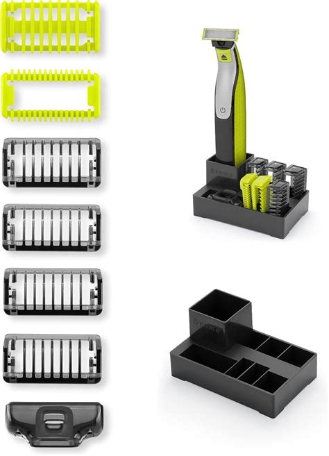 YINKE Razor Stand And Guide Comb Set For Philips One Blade Oneblade