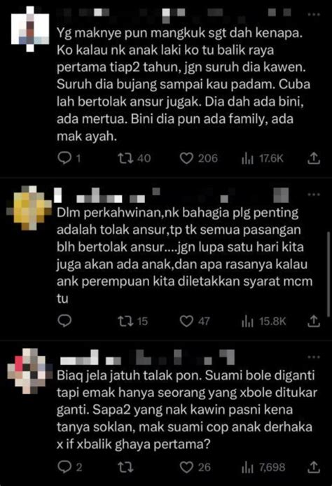 14 Tahun Berkahwin Tak Pernah Beraya Dengan Keluarga Sendiri Suami