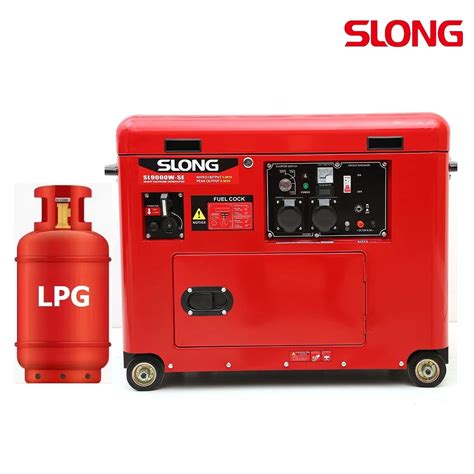 Slong Watt Silent Propane Lpg Power Natural Gas Generators Home