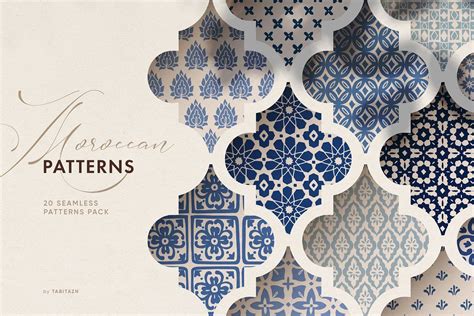 Islamic Moroccan Seamless Patterns Islamic Design Pattern Islamic