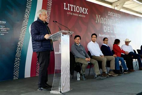 Amlo Firma Decreto Para Nacionalizar El Litio Aristegui Noticias