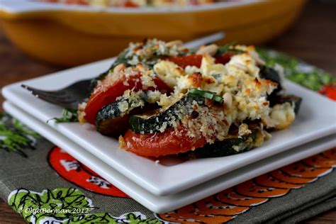 Mango Tomato Zucchini Tomato Feta Gratin Recipe Versatile