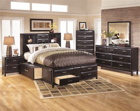 Kira Queen Storage Bed From Ashley B473 64 65 98 Coleman Furniture