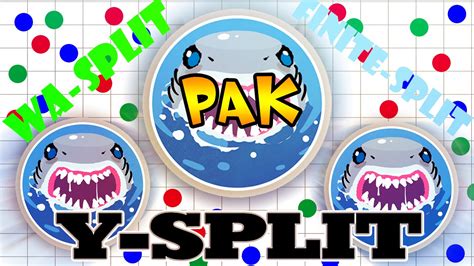 Agar Io Tricks Y Split Wasplit Finite Split Popsplit Tricksplit