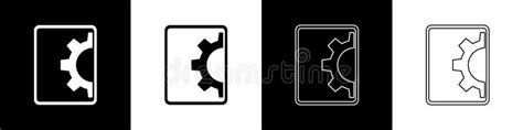 Coding Language Icon Black White Stock Illustrations 546 Coding