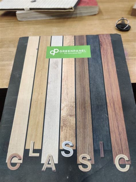 Greenpanel Pre Laminated Mdf For Making Furniture Thickness Mm