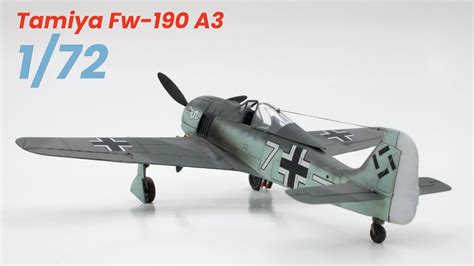 Tamiya Fw 190 A3 172 Full Build Review Youtube