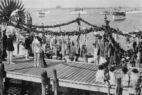 Atlantic City Carnival By The Ocean 1920s 4x6 Reprint Of Old Photo