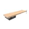 Multinautic 4 Ft X 16 Ft Medium Freeboard Semi Floating Dock Hardware