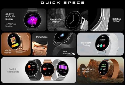 Fire Boltt Phoenix AMOLED Ultra Ace Smartwatch Launched In India