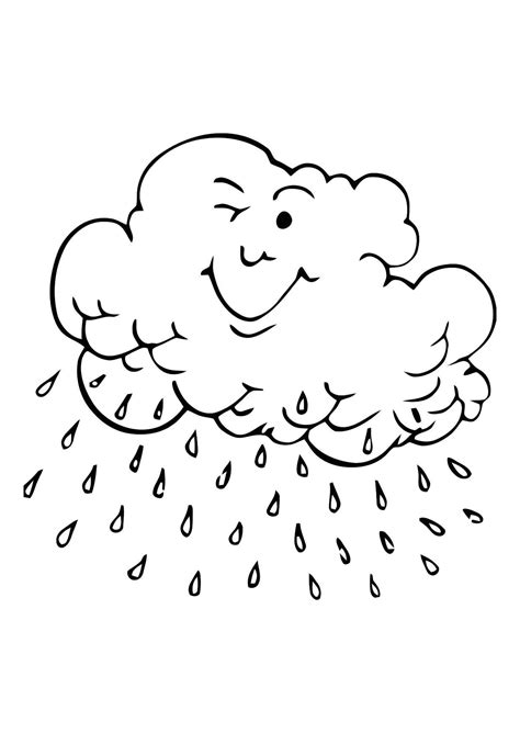 [10000印刷√] dibujos de nubes con lluvia para colorear 205613-Dibujos de nubes con lluvia para ...