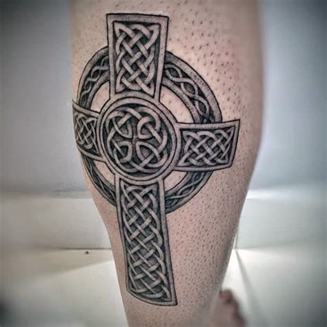 100 Celtic Cross Tattoos For Men - Ancient Symbol Design Ideas