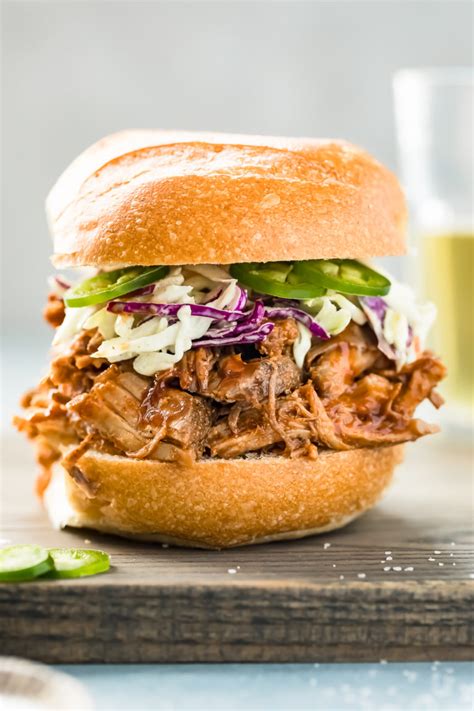 Carolina Bbq Pulled Pork In Slow Cooker Ultra Tender Flavorful No