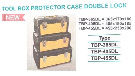 Jual Tool Box Protector Case Double Lock Tbp Dl Wipro Di Lapak